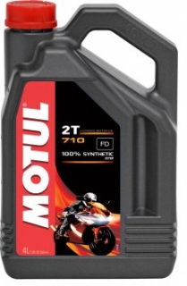 Syntetický vysoce výkonný motorový olej MOTUL 710 2T 4L
