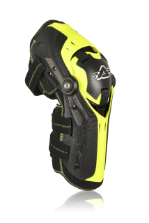 Kloubové chrániče kolen a holenní ACERBIS GORILLA černá/fluo žlutá