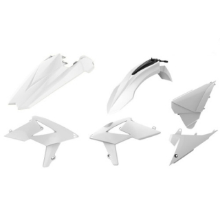 Sada plastů Polisport pro BETA RR 2T a 4T 125/200/250/300/390/430/480 18-19 bílá