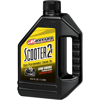 Olej MAXIMA RACING OIL SCOOTER 2T HIGH PERFORMANCE 2T ENGINE OIL obsah 1 litr 