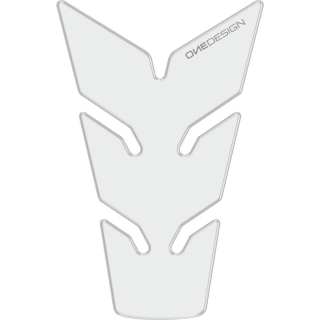 Samolepka - tank pad na nádrž motocyklu ONEDESIGN TANKPAD TRANSPARENTNÍ/PRŮHLEDNÝ rozměr 116,7mm x 180mm 