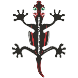 Samolepka - tank pad na nádrž motocyklu ONEDESIGN TANKPAD GECO/JEŠTĚRKA rozměr 147,3mm x 210 mm