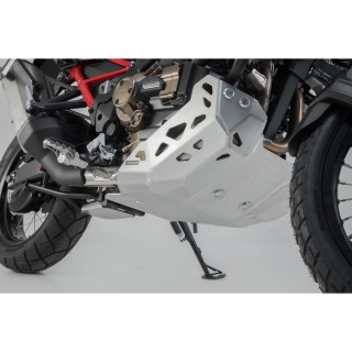 Ochranný kryt motoru motocyklu SW MOTECH pro HONDA CRF 1100 L ABS Africa Twin 2020-2021 stříbrná