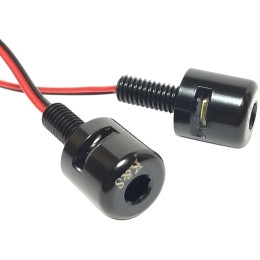 Led osvětlení SPZ motocyklu K&S TECHNOLOGIES LICENSE PLATE MOUNTING BOLTS LED BLACK
