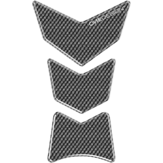 Samolepka - tank pad na nádrž motocyklu ONEDESIGN TANKPAD MOON CARBON PRESP