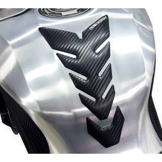 Samolepka - tank pad na nádrž motocyklu ONEDESIGN TANKPAD MOON SOFT TOUCH ČERNÁ
