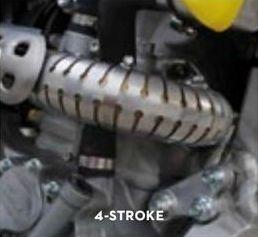 Chránič kolena výfuku MOOSE RACING 450 4T