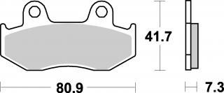 Brzdové destičky HONDA XL X 350 89-